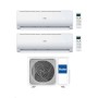 Haier Climatizzatore Dual Split GEOS PLUS 9+9 con 2U40MEFFRA Wi-Fi Inverter Classe A++