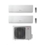 Hermann Saunier Duval Climatizzatore Dual Split Vivair Uni Comfort 9+12 BTU con 19-050 MC2NO R-32 Classe A++
