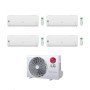 LG Climatizzatore QuadriSplit Libero Smart 7+9+9+9 con MU5R30.U42 Inverter R-32 Wi-Fi Classe A++