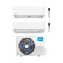 Midea Climatizzatore Inverter Dual Split serie Elegance 9+9 con M2OE-18HFN8-Q Wi-Fi optional Classe A++