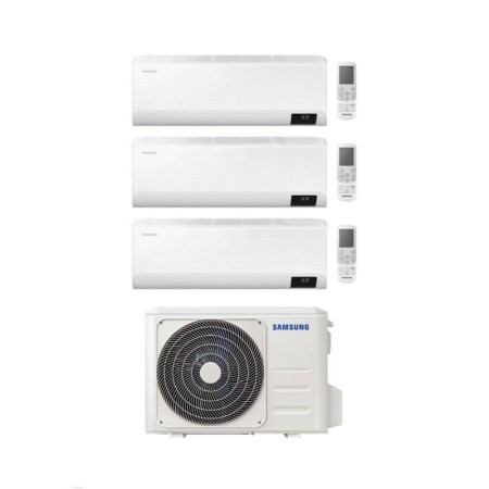 Samsung Climatizzatore Trial Split Cebu 12+12+12 con AJ080TXJ4KG/EU Inverter Wi-Fi Classe A++