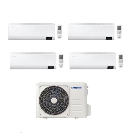 Samsung Climatizzatore Quadri Split Cebu 9+12+12+12 con AJ100TXJ5KG/EU Inverter Wi-Fi Classe A++