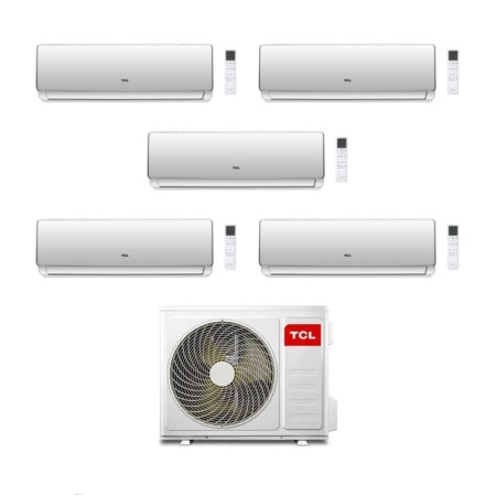 TCL Climatizzatore Inverter Penta Split Elite F2 serie SN F2S0 12+12+12+12+12 con MT4250 Wi-Fi R-32 Classe A++