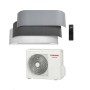 Toshiba Climatizzatore Haori Bianco 16000 con Rivestimenti in Tessuto Inclusi Inverter R-32 Wi-Fi Classe A+++