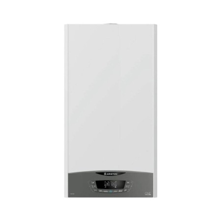 Ariston Caldaia a Condensazione Clas One System 24 Kw Metano/GPL Solo Riscaldamento Wi-Fi Opt. Completa Di Kit Fumi