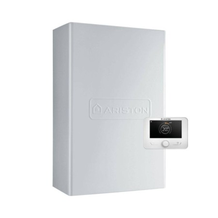 Ariston Caldaia a Condensazione per Esterno Cares Premium Ext 30 kW EU Metano/Gpl Completa Di Kit Scarico Fumi