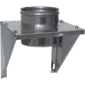 Polymaxacciai Supporto murale - Eurostar MI - inox 316L Ø 080/100