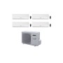 Aermec Climatizzatore Condizionatore Quadri Split SPG 9+9+9+9 con MPG840 R-32 Inverter Wi-Fi Optional Classe A++