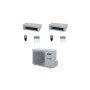 Aermec Climatizzatore Condizionatore Dual Split Canalizzato MPG/D 9+12 con MPG520 R-32 Inverter Comando Incluso Classe A++