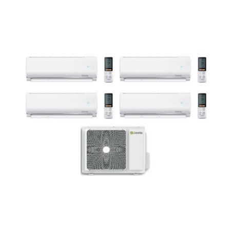 Beretta Climatizzatore Quadri split Breva E 9+9+9+9 con EX24000-4 R-32 Inverter Wi-Fi Optional Classe A++
