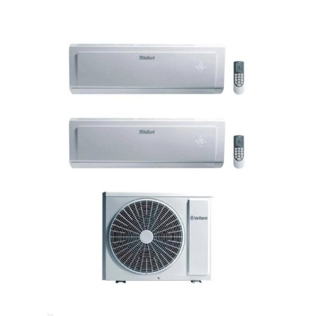 Vaillant Climatizzatore Dualsplit Climavair Plus VAI 8 9+9 con VAF8-050W2NO Inverter R-32 Wi-Fi Optional Classe A++