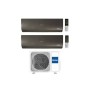 Haier Climatizzatore Dual Split Flexis Plus Black 7+15 Con 2U50S2SM1FA-3 Inverter Wi-Fi Classe A++