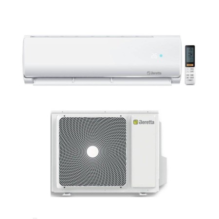 Beretta Climatizzatore Condizionatore Monosplit Breva 12000 BTU R-32 Inverter Wi-Fi Optional Classe A++