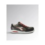 Diadora Utility Scarpe Antinfortunistiche Run Net Airbox Low S3 SRC - Adulto - Grigio Asfalto/Argento/Rosso - Tagl. 40 EU