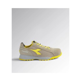 Diadora Utility Scarpe Antinfortunistiche Glove MDS Text S1P HRO SRC, Adulto, Grigio Roccia Lunare, 39 EU, vista laterale.