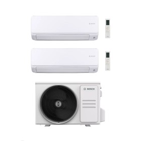 Bosch Climatizzatore Dual Split Climate 6000i 9+18 con 5000M 53/2 E Inverter R 32 Wi-Fi Incluso Classe A+++