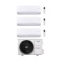Bosch Climatizzatore Trial Split Climate 6000i 9+9+9 con 5000M 62/3 E Inverter R 32 Wi-Fi Optional Classe A++