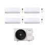 Bosch Climatizzatore Quadri Split Climate 6000i 12+12+12+12 con 5000M 105/4 E Inverter R 32 Wi-Fi Optional Classe A++