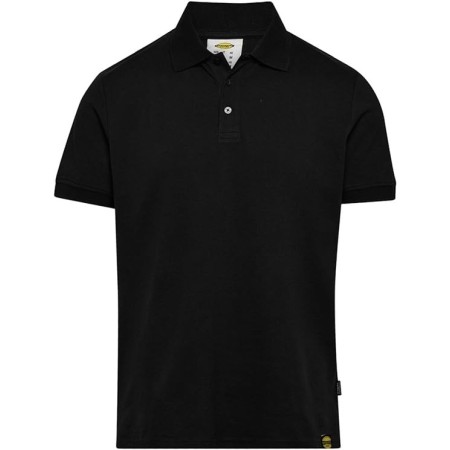 Diadora Utility Polo Modello MC ATLAR Organic - Nera Taglia M