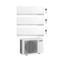 Mitsubishi Climatizzatore Trial Split Kirigamine Zen MSZ-EF Bianco 9+9+18 con MXZ-3F68VF Inverter R32 WiFi Classe A++