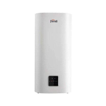 Ferroli Scaldabagno Elettrico Titano Twin 30 L Verticale/Orizzontale Doppio Serbatoio Wi-Fi