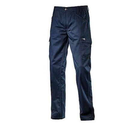 Diadora Pantaloni da Lavoro Pant Level Cargo Blu Classico - Taglia L Eu