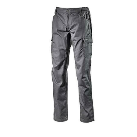 Diadora Pantaloni da Lavoro Pant Level Cargo Grigio Acciaio - Taglia L EU