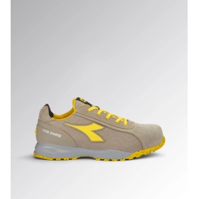 Diadora Utility Scarpe Antinfortunistiche Glove MDS Text Low S1PS FO HRO SR - Grigio Roccia Lunare - 40 EU