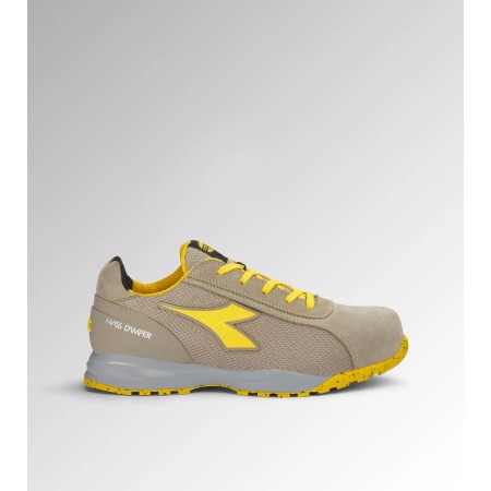 Diadora Utility Scarpe Antinfortunistiche Glove MDS Text Low S1PS FO HRO SR - Grigio Roccia Lunare - 43 EU