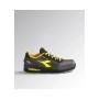 Diadora Utility Scarpe Antinfortunistiche Run Net Airbox Matryx Low S1P SRC - Grigio Vento/Nero, Taglia 41, vista laterale.