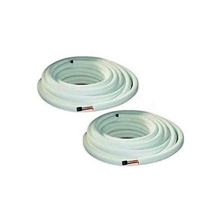 Tubi rame coppia 1/4" 3/8" - 20 mt - per condizionamento