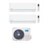 Midea Climatizzatore Dual Split serie Evolution 12+12 con M3OG-21HFN8-Q Inverter R 32 Wi-Fi Classe A++