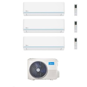 Midea Climatizzatore Trial Split serie Evolution 9+9+9 con M3OG-21HFN8-Q Inverter R 32 Wi-Fi Classe A++