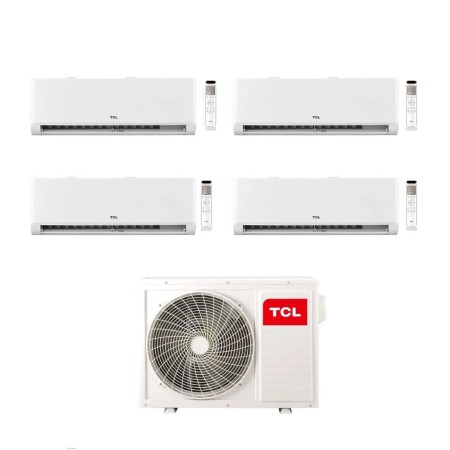 TCL Climatizzatore Quadri split Inverter BreezeIN P5 serie SN 12+12+12+12 P5S0 con MT4250 Wi-Fi R-32 Classe A++
