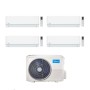 Midea Climatizzatore Quadri Split serie Evolution 9+12+12+12 con M4O-36FN8-Q Inverter R 32 Wi-Fi Classe A++