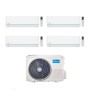 Midea Climatizzatore Quadri Split serie EVOLUTION 12+12+12+18 BTU Inverter con M5OE-42HFN8-Q R-32 Wi-Fi