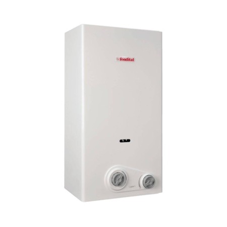 Fondital Scaldabagno a Gas a Camera Aperta Lipari Pro TN 11 Litri GPL Low NOx Classe A