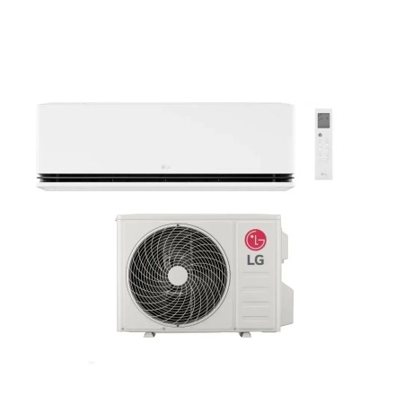 LG Climatizzatore Monosplit Dualcool Premium 12000 BTU H12S1P.NS1 + H12S1P.U18 R-32 Wi-Fi Integrato Classe A+++