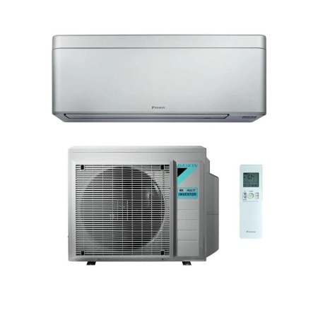 Daikin Climatizzatore Monosplit Stylish Total Silver 9000 btu FTXA25CS Inverter R-32 Wi-Fi Integrato Classe A+++