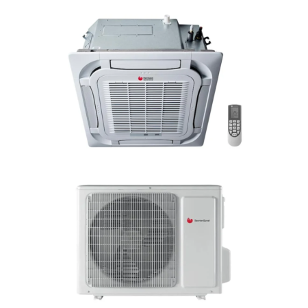 Hermann Saunier Duval Climatizzatore a Cassetta 48000 BTU Trifase SDH19-140IKNI + DH19-140TIKDNO R-32 Classe A++