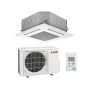 Mitsubishi Climatizzatore a Cassetta PLA-M100EA+PUZ-ZM100YKA 34000 btu Trifase Inverter Comando Incluso R-32 Wi-Fi Opt Classe A+