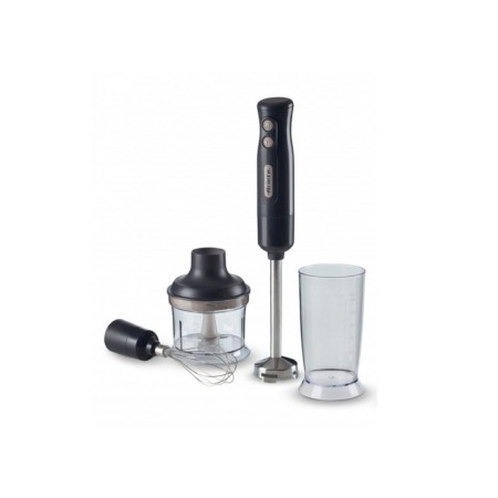 Ariete Frullatore a immersione con tritatutto 3in1 Breakfast Dark & Sahara Grey 0601/10