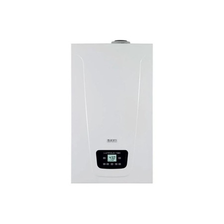 Baxi Caldaia A Condensazione Luna Duo-Tec E 1.12 12 kW Solo Riscaldamento Metano/GPL Completa Di Kit Scarico Fumi