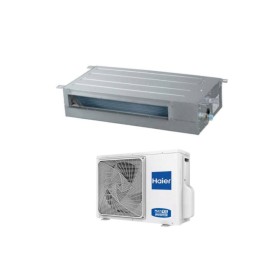 Haier Climatizzatore Monosplit Canalizzato Slim BP 30 PA 12000 Btu AD35S2SS1FA(H) + 1U35S2SM1FA R32 A++