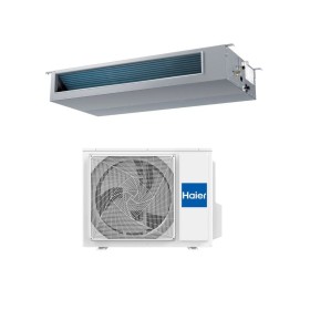 Haier Climatizzatore Monosplit Canalizzato MP 150 PA 36000 Btu Trifase AD105S2SM3FA(H) R32 A++ Wi-Fi Opt. Media Pressione