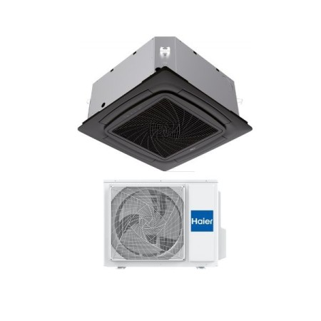 copia di Haier Climatizzatore Monosplit A Cassetta  620 4 Vie 9000 Btu AB25S2SC2FA(H) Nero R-32 Wi-Fi Inverter Classe A++