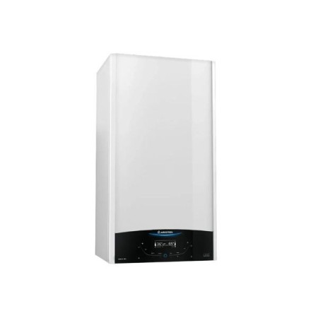 Ariston Caldaia a Condensazione GENUS One System 24 22 Kw Metano/GPL Solo Riscaldamento Wi-Fi Opt. Completa Di Kit Fumi