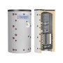 Cordivari Termoaccumulatore Eco Combi 2 VB 1500 L con 1 Scambiatore Corrugato e 1 Scambiatore Fisso a Coibentazione Rigida