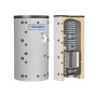 Cordivari Termoaccumulatore Eco Combi 2 VC 1000 L con 1 Scambiatore Corrugato e 1 Fisso Coibentazione Morbida Smontabile