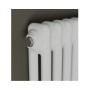 CORDIVARI Radiatore in Acciaio Ardesia Bianco RAL 9010  per Riscaldamento   H 656 Interasse 600 W 212 a 3 Elementi dettagli